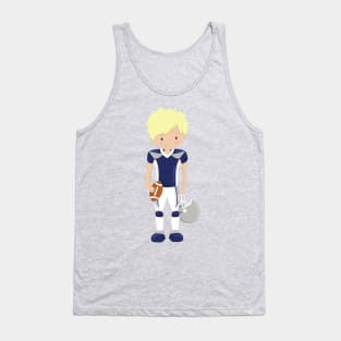 American Football, Blond Hair, Cute Boy, Rugby Tank Top